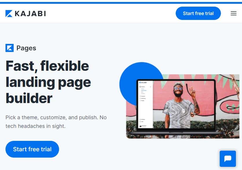 kajabi page builder