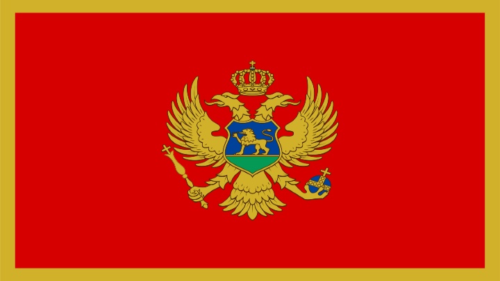 montenegro flag - lmshero