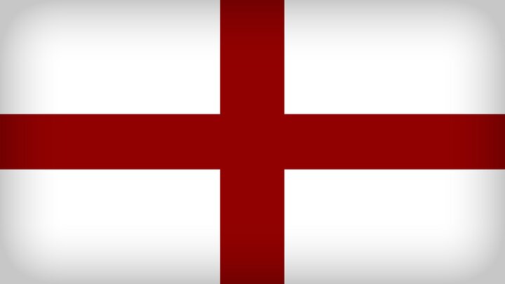 England red and white flag