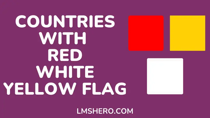 red white and yellow flag