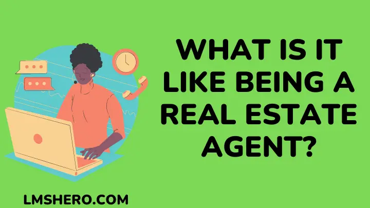 what is it like being a real estate agent - lmshero