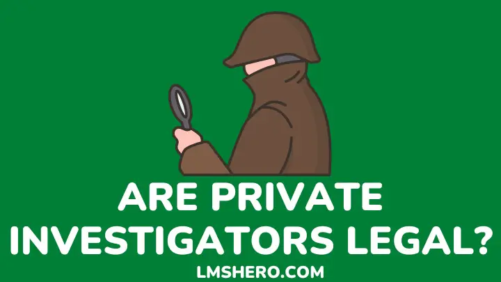 are private investigators legal - lmshero