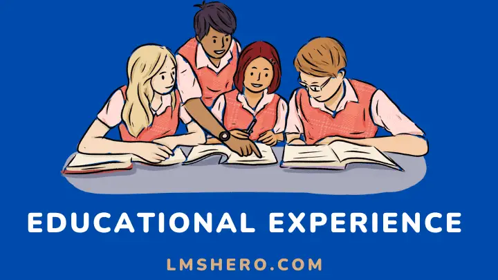 educational experience - lmshero