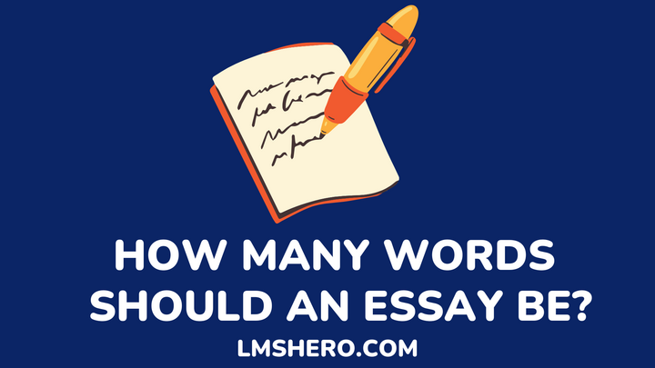 how many words should an essay be