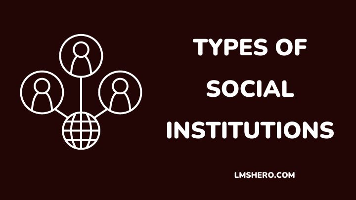 types of social institutions - lmshero