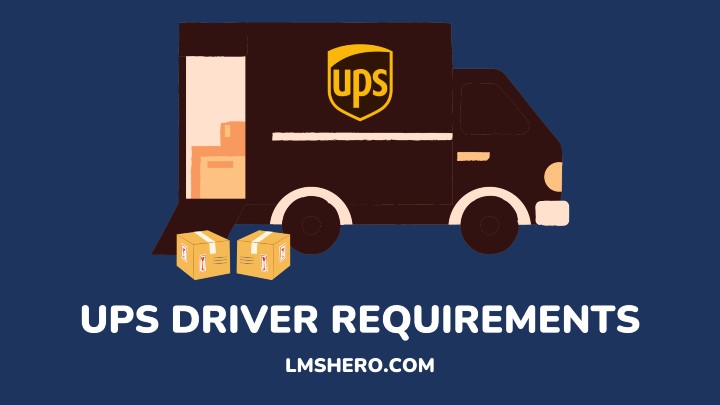 UPS DRIVER REQUIREMENTS - LMSHERO