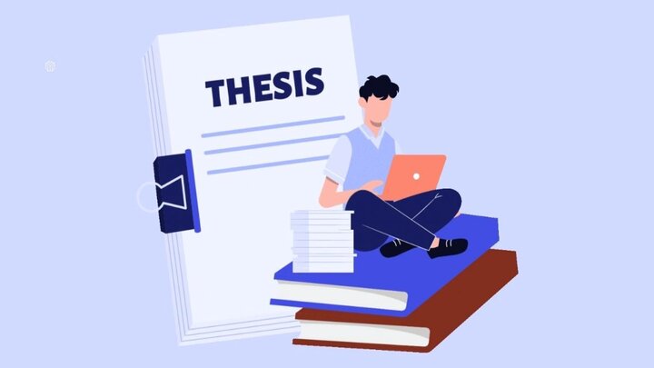 how long is a thesis for master's degree