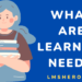 learning needs - lmshero