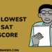 lowest sat score - lmshero