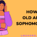 how old are sophomores - lmshero