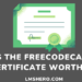 freecodecamp certificate - lmshero