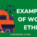 Examples of work ethic - lmshero