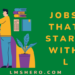 jobs that start with L - lmshero
