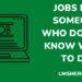 job for someone who doesn't know what to do - lmshero