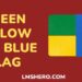 green yellow and blue flag - lmshero