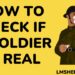 how to check if a soldier is real - lmshero